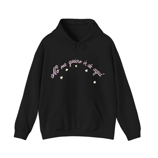 No me quiero ir Hoodie