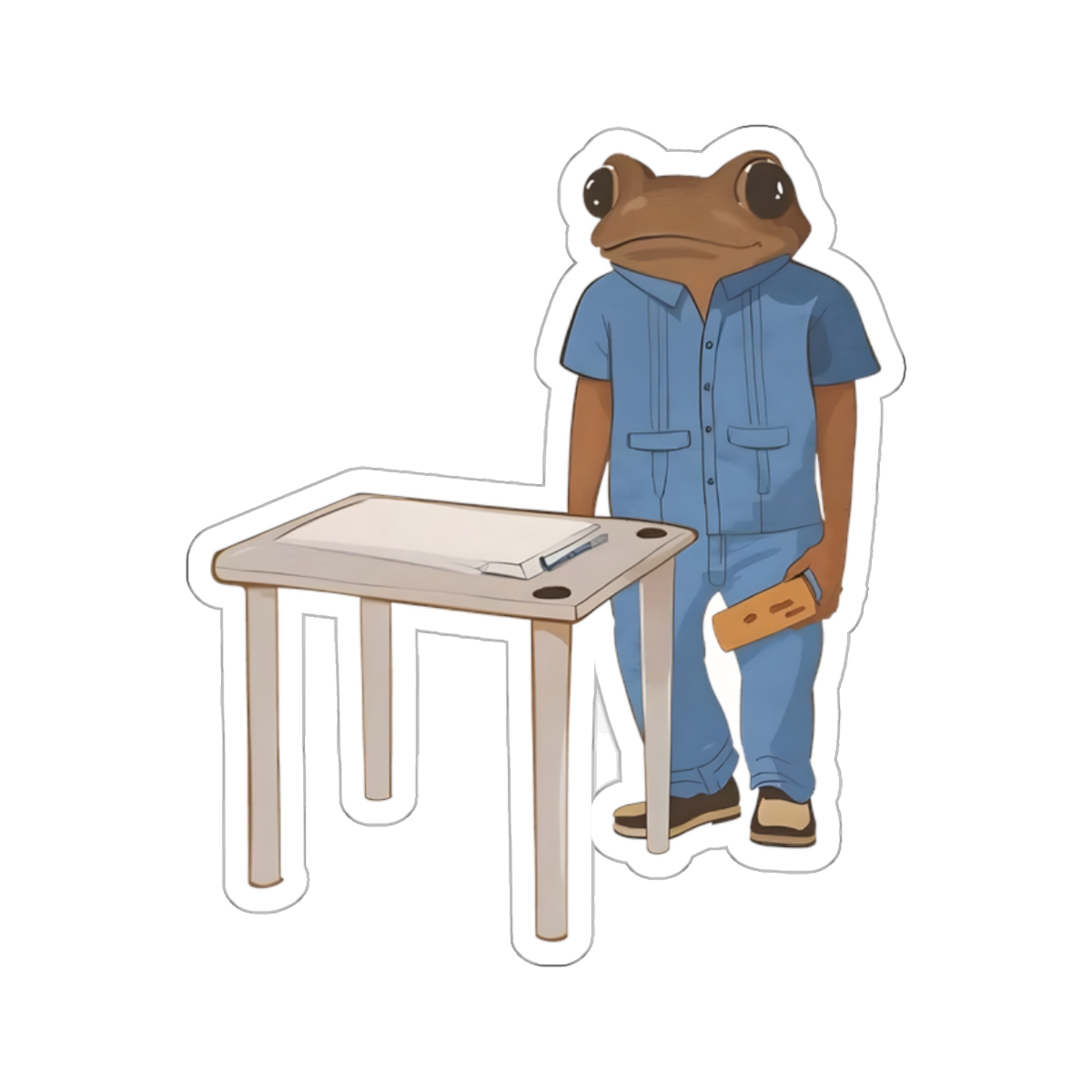 Bad Bunny Merch Concho Domino Sticker – DTMF Merch