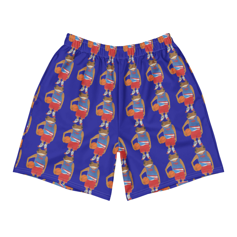 Concho Pattern Basketball Shorts