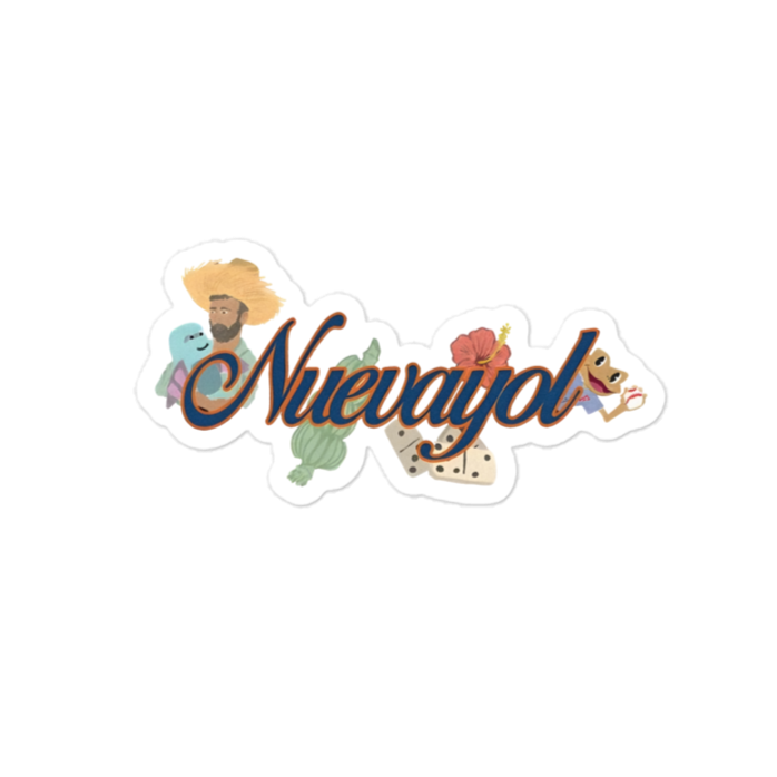 Bad Bunny Merch Nuevayol Sticker – DTMF Merch