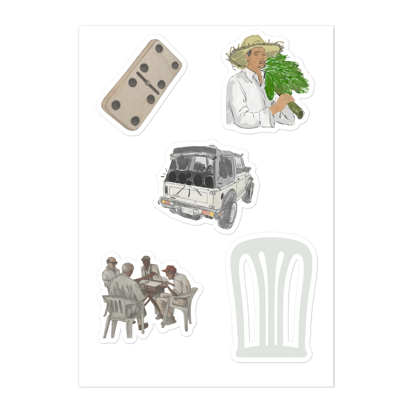 Residencia Sticker Sheet