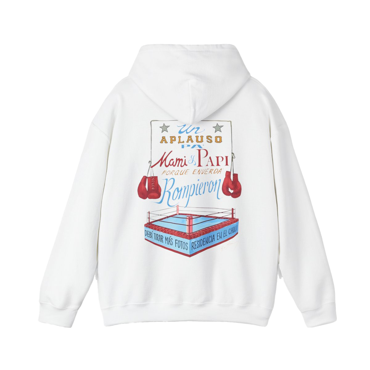 Bad Bunny Merch Boxing Hoodie – DTMF Merch