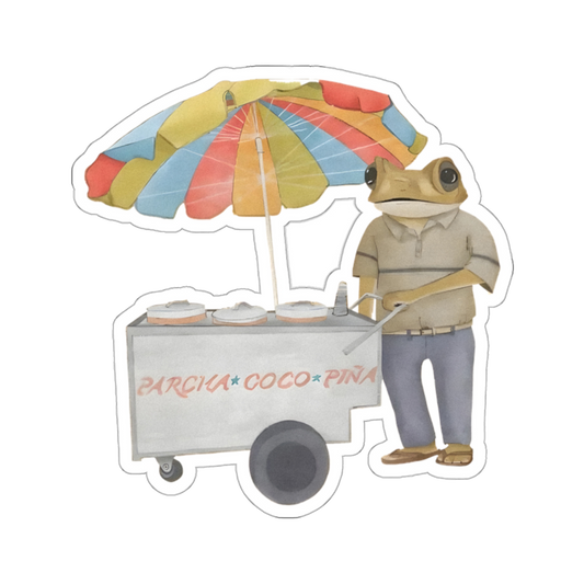 Bad Bunny Merch Concho Helados Sticker – DTMF Merch
