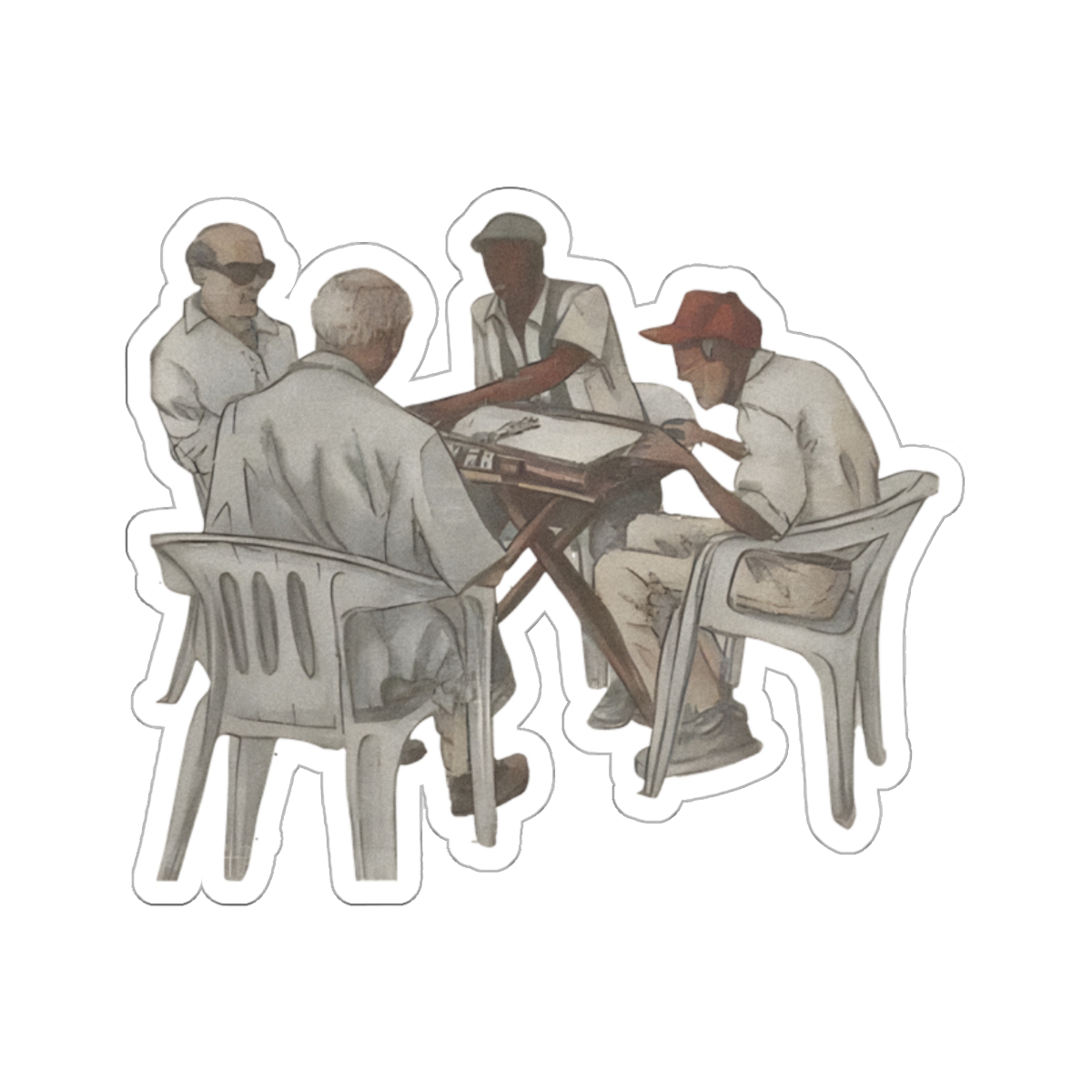 Bad Bunny Merch Juego de Domino Sticker – DTMF Merch