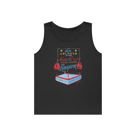 Bad Bunny Merch Boxing Tank Top – DTMF Merch