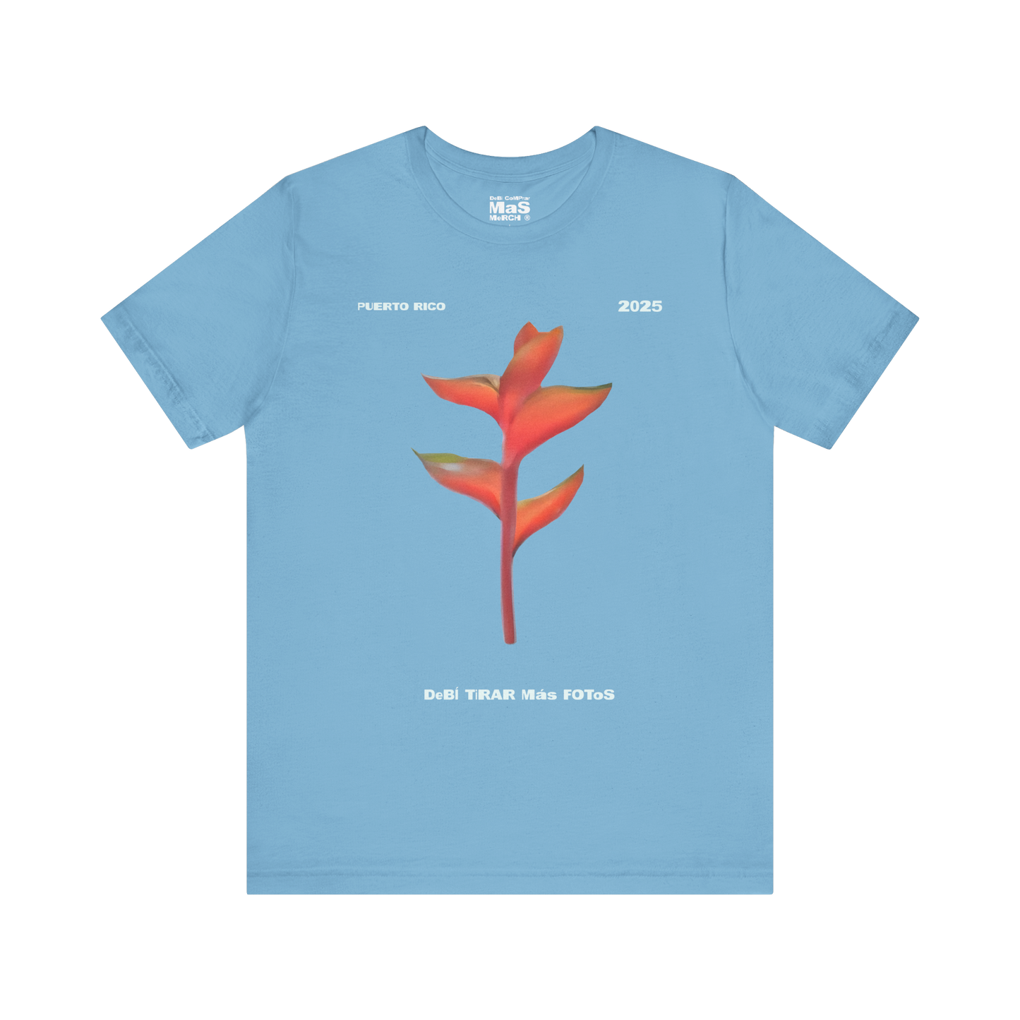 Bad Bunny Merch Heliconia Tee – DTMF Merch