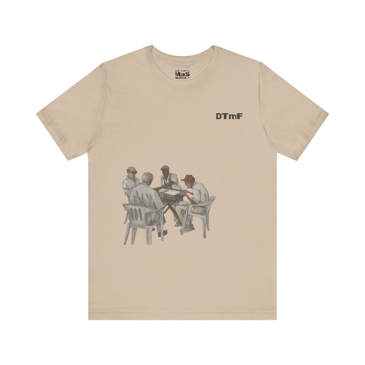 Bad Bunny Merch Juego de domino Tee – DTMF Merch