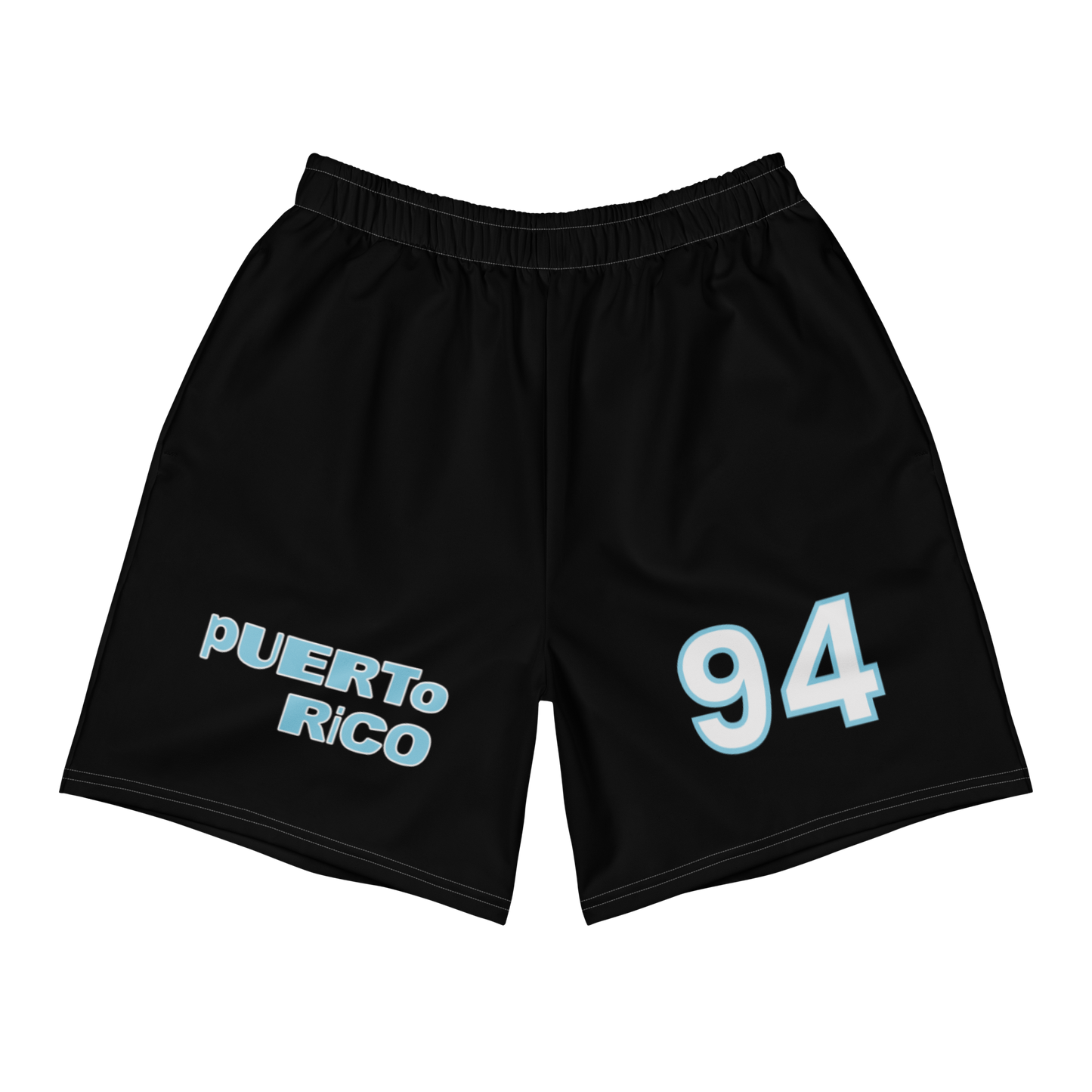 Bad Bunny Merch PR 94 Black Shorts – DTMF Merch