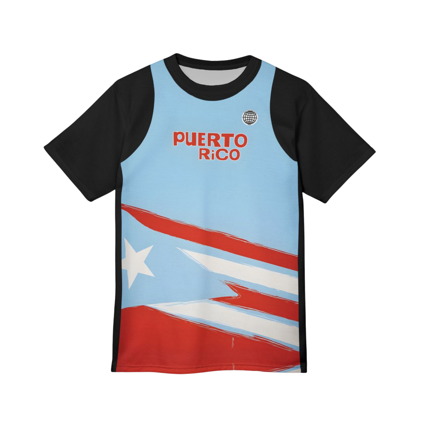 PR Full Black Jersey Tee